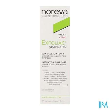 vignette EXFOLIAC GLOBAL X-PRO 30ML