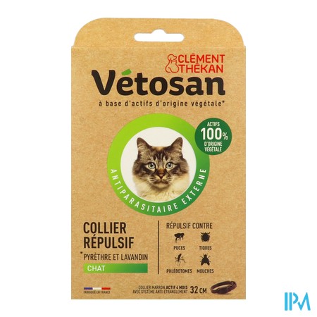vignette VETOSAN COLLIER REPULSIF CHAT