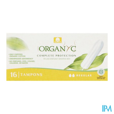 vignette ORGANYC TAMPON DIGITAL BIO NORM 16