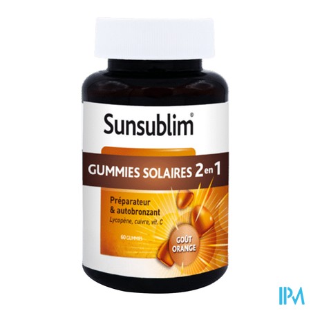 vignette NUTREOV SUNSUBLIM GUMMIES 2EN1 BT60