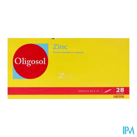 vignette OLIGOSOL ZINC AMP 2ML 28