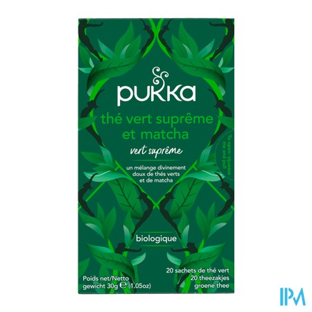 produit PUKKA THE VERT SUPREME SACH 20