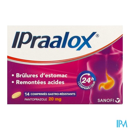 vignette IPRAALOX 20MG CPR 14
