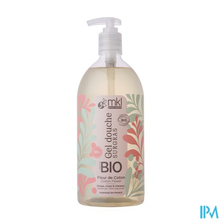 produit MKL GEL DOUCHE BIO FLEUR COTON 1L 1