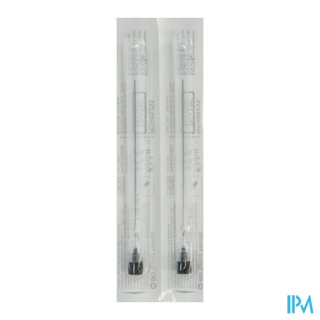 vignette AIG BD SPINAL 75MM 7/10 NOIR 22G