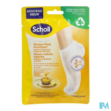 produit SCHOLL MASQUE MIEL DE MANUKA 1 PAIRE