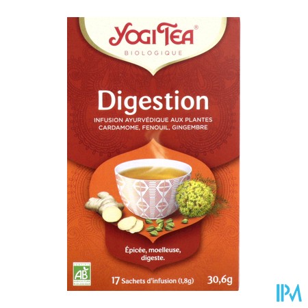 produit YOGI TEA DIGESTION BIO 17SACH