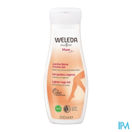 produit WELEDA GEL JAMBES LEGERES 200ML