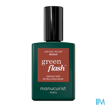 vignette MANUCURIST GREEN FLASH BRIQUE 15ML