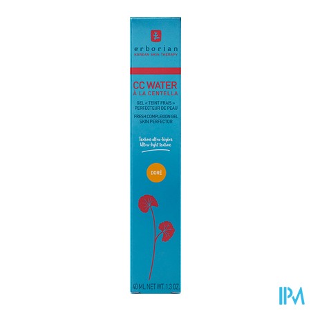 produit ERBORIAN CC WATER DORE 40ML