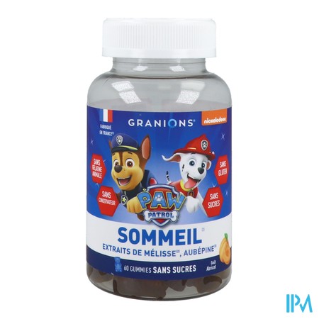 produit GRANIONS KID SOMMEIL PATROUILLE 60 GUM