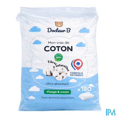 vignette DOCTEUR B COTON VRAC 210G
