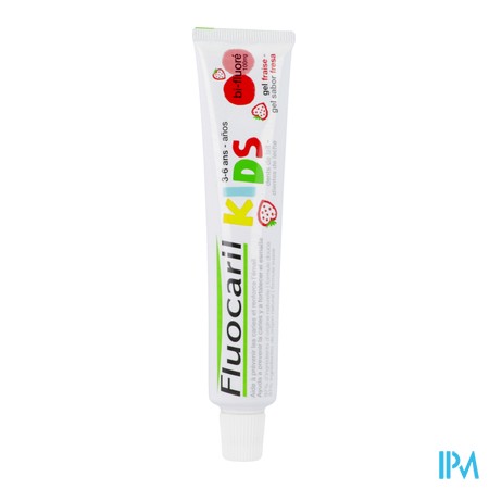 vignette FLUOCARIL KIDS GEL FRAISE 50ML