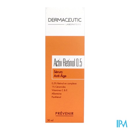 vignette DERMACEUTIC ACT RETIN 0.5 SER 30ML