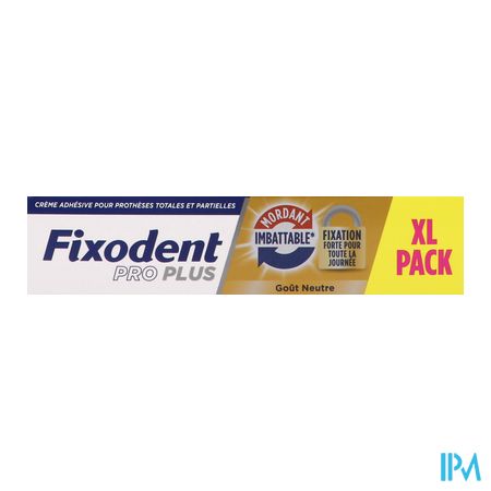 vignette FIXODENT PRO+ MORDANT IMBATAB 60G