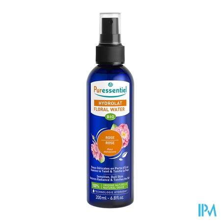 vignette PURESSENT HYDROLAT BIO ROSE 200ML