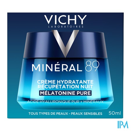 vignette VICHY MINERAL 89 CR NUIT MELATONINE 50ML