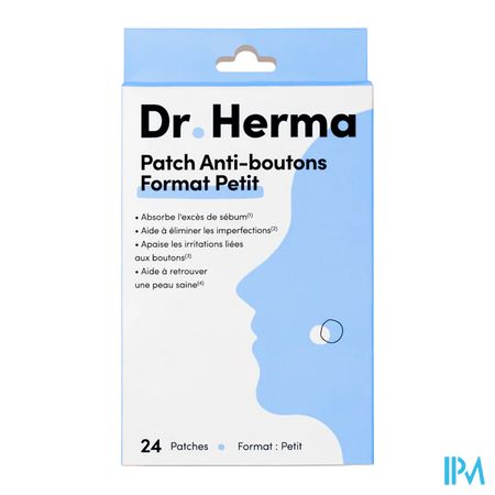 vignette DR HERMA PATCH ANTI-BOUTONS PETIT FORMAT