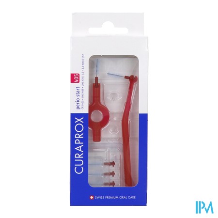 vignette CURAPROX CPS 405 PERIO START ROUGE CERISE