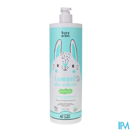 vignette MKL LINIMENT BEBE BIO 900ML BABY GREEN