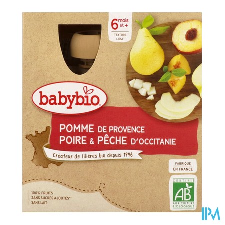 vignette BABYBIO GOURD POM/POIR/PEC4X90
