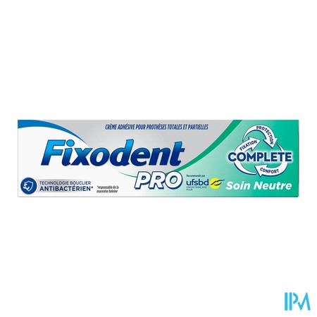 produit FIXODENT PRO SOIN NEUTRE  T47G