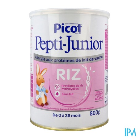 vignette PEPTI JUNIOR RIZ 800G