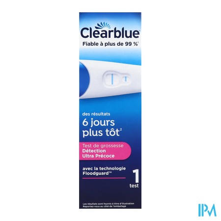 vignette CLEARBLUE EARLY TEST GROSSESSE 1