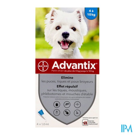 vignette ADVANTIX PETIT CHIEN PIPET 1ML4