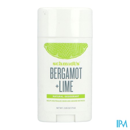 vignette SCHMIDT'S DEO ST BERGAM+LIME 75G