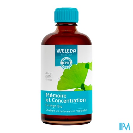 vignette EPB GINKGO BIO MEM CONCENTR 100ML WELEDA