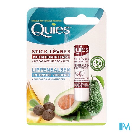 produit QUIES STICK LEVRES AVOCAT KARITE