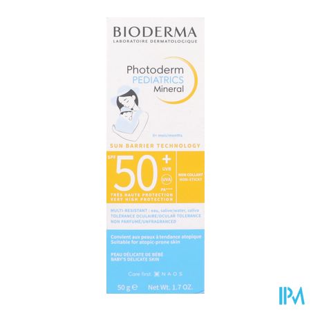 produit BIODERMA PHOTODERM KID MINERAL SPF50+ 50G
