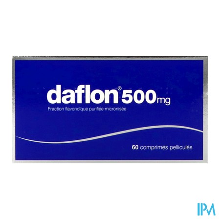 vignette DAFLON 500MG CPR 60