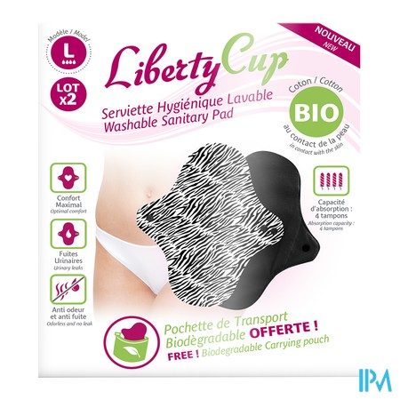 vignette LIBERTY CUP SERV HYG LAVABLE TL X2