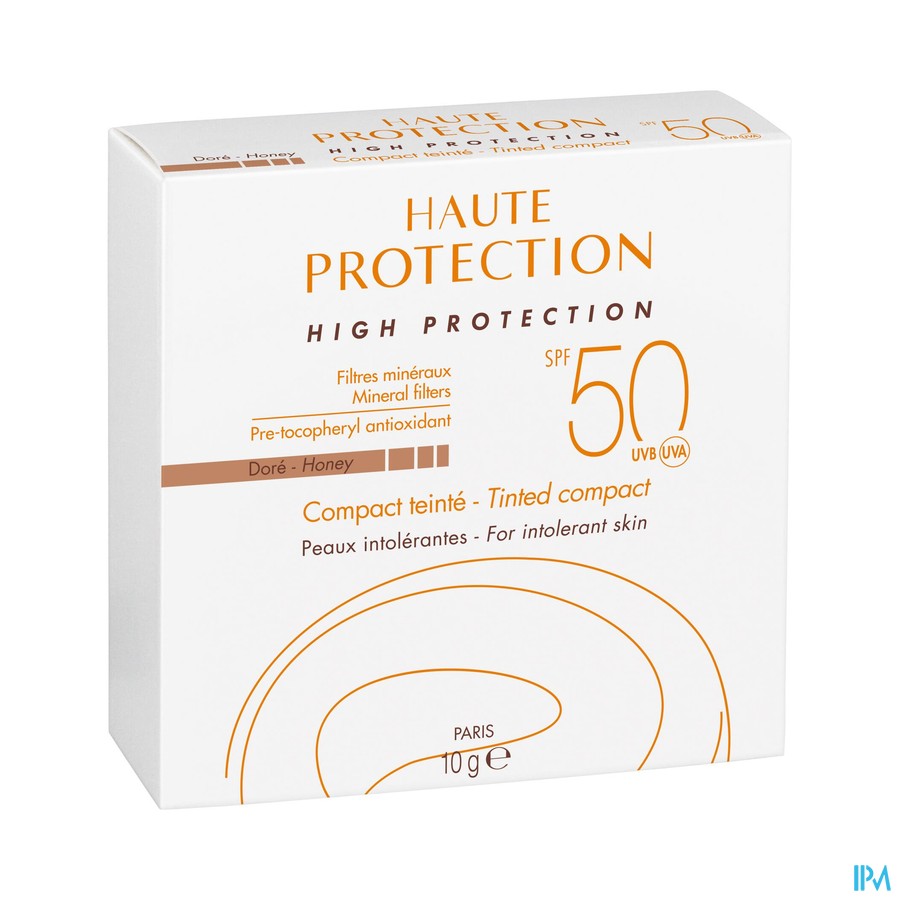 vignette AVENE-SOL COMPACT 50 DORE 10G