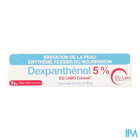 produit DEXPANTHENOL 5% EG POM TUB 30G