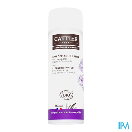 vignette CATTIER EAU DEMAQ YEUX SENS 150ML