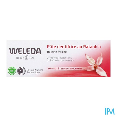 vignette WELEDA DENT RATANHIA TUB 75ML