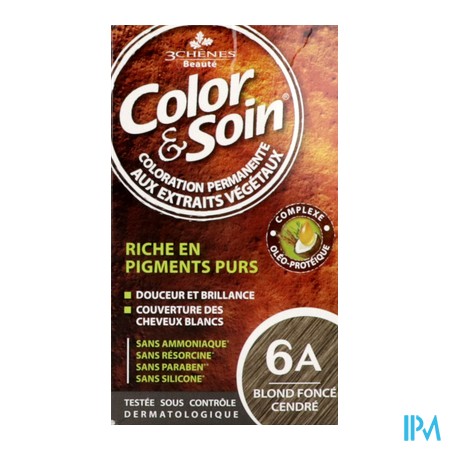 vignette COLOR SOIN BLOND FONCE CENDRE 6A
