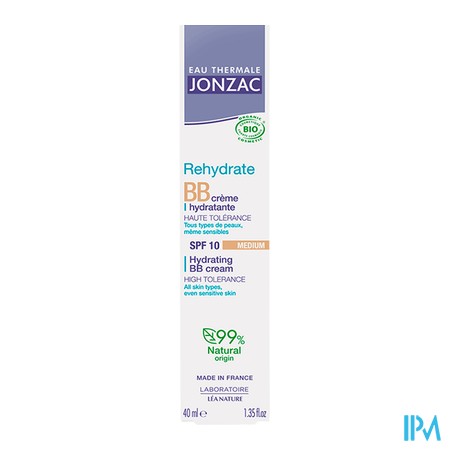 vignette JONZAC BB CREME TEINTE MEDIUM 40ML
