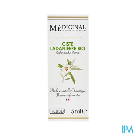 vignette MEDICINAL HE CISTE 5ML BIO