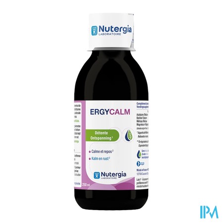 vignette ERGYCALM SOL BUV FL 250ML NF