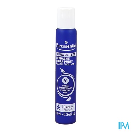 vignette PURESSENTIEL MAUX TETE ROLLON 10ML