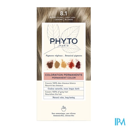 vignette PHYTOCOLOR KIT COLORATION 8.1 BLON CL CEN