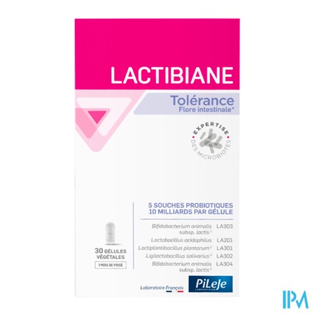 produit PILEJE LACTIBIANE TOLERANCE GELU BT30