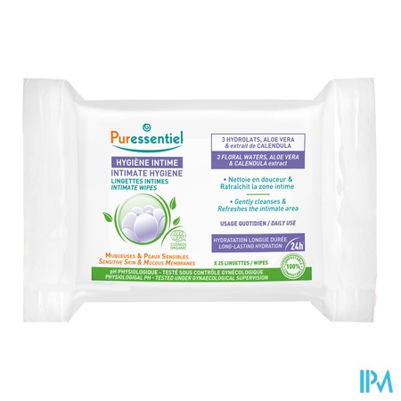 vignette PURESSENTIEL LING INTIMES QUOTIDIENN X25