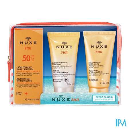 vignette NUXE SUN TROUSSE SPF50 2017 3PDT