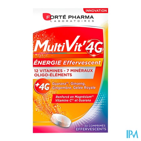 vignette MULTIVIT'4G ENERGIE CPR EFFERV 30