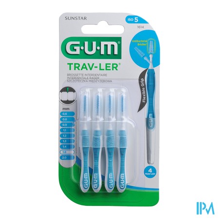 vignette GUM TRAVLER BROSSET 1,6MM 1614 X4